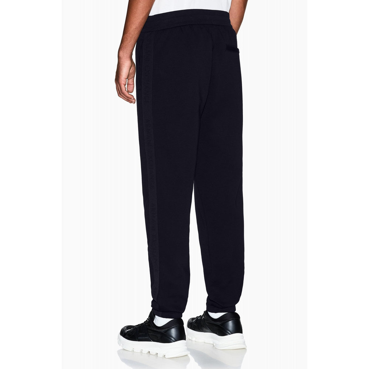 Armani Exchange | AX XM001301 AF10818 Contrast Tape Logo Jogger - Deep Navy