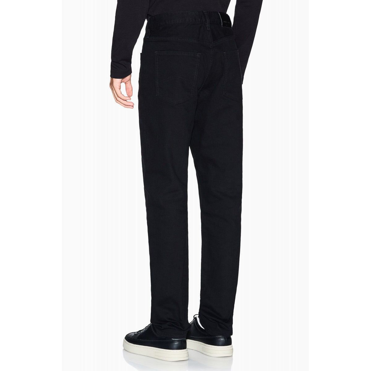 Armani Exchange | AX XM000069 AF14267 A|X Slim Fit Silhouette Denim Jean - Black