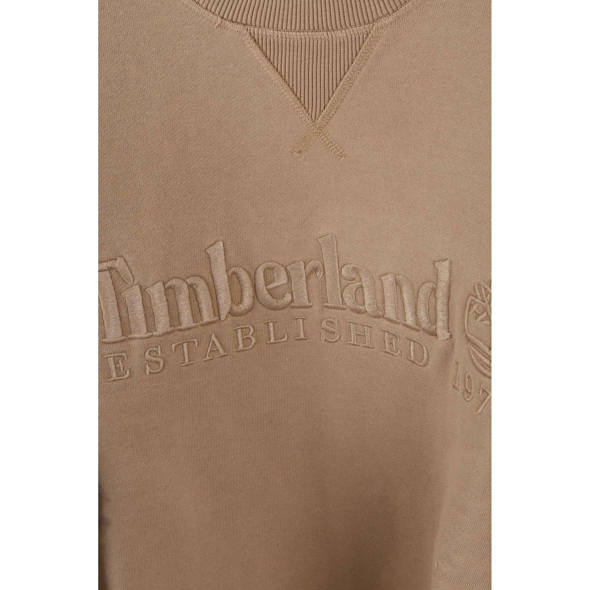 Timberland TBC0YHB7 Heritage Established 1973 Linear Logo Crew Sweat Top