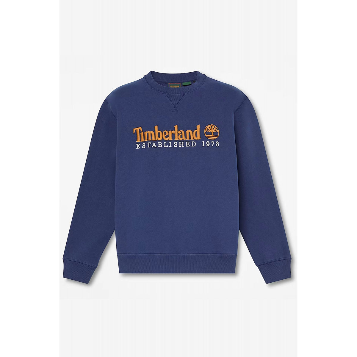 Timberland TBC0YHB7 Heritage Established 1973 Linear Logo Crew Sweat Top