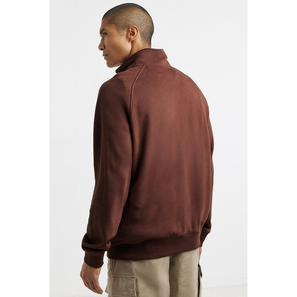 Timberland TBC0YHB9 Exeter River Embroidered Logo 1/4 Quarter Zip Sweat Top