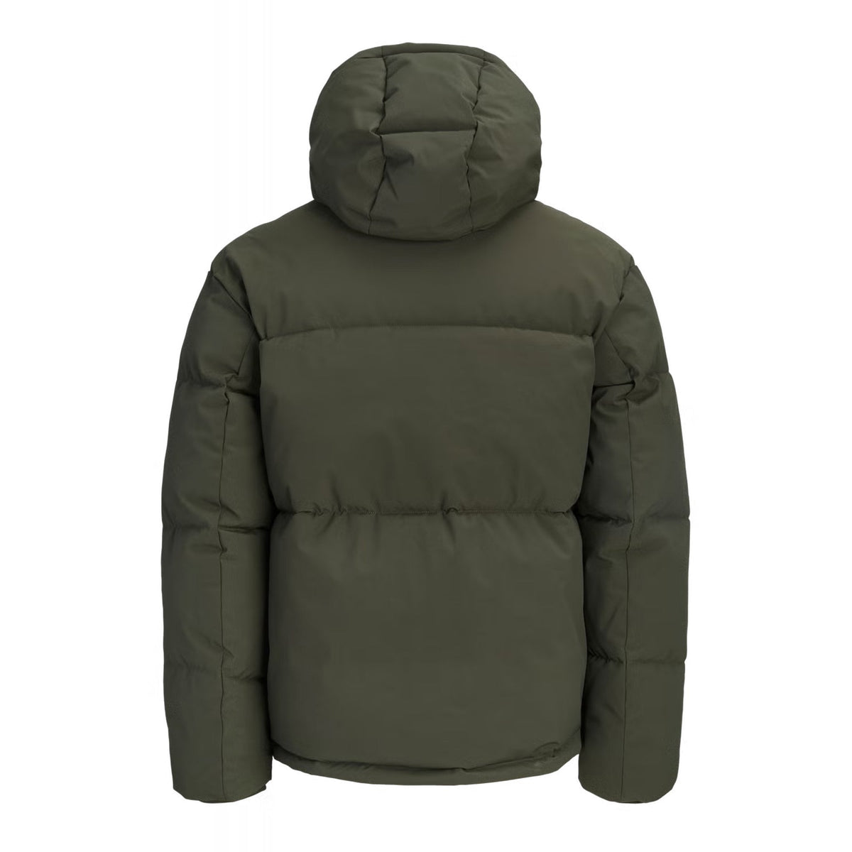 Jack Jones Esoho 8862 Quilted Hood Puffer Jacket - Rosin Green