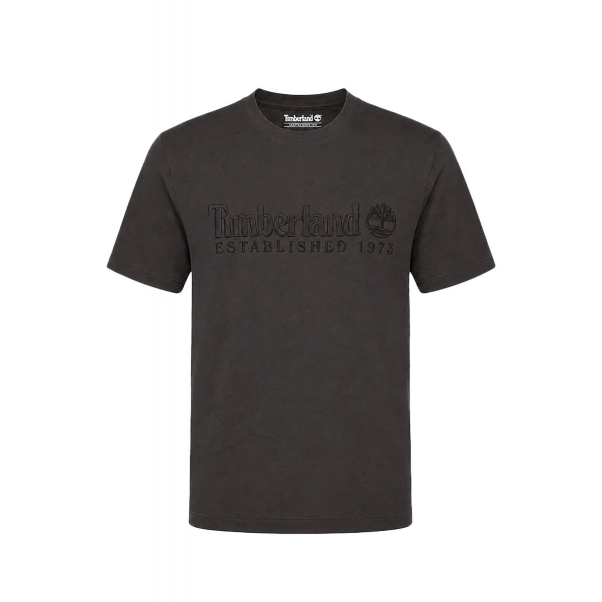 Timberland TBC0YHBR Heritage Established 1973 Linear Logo Half Sleeve T-Shirt