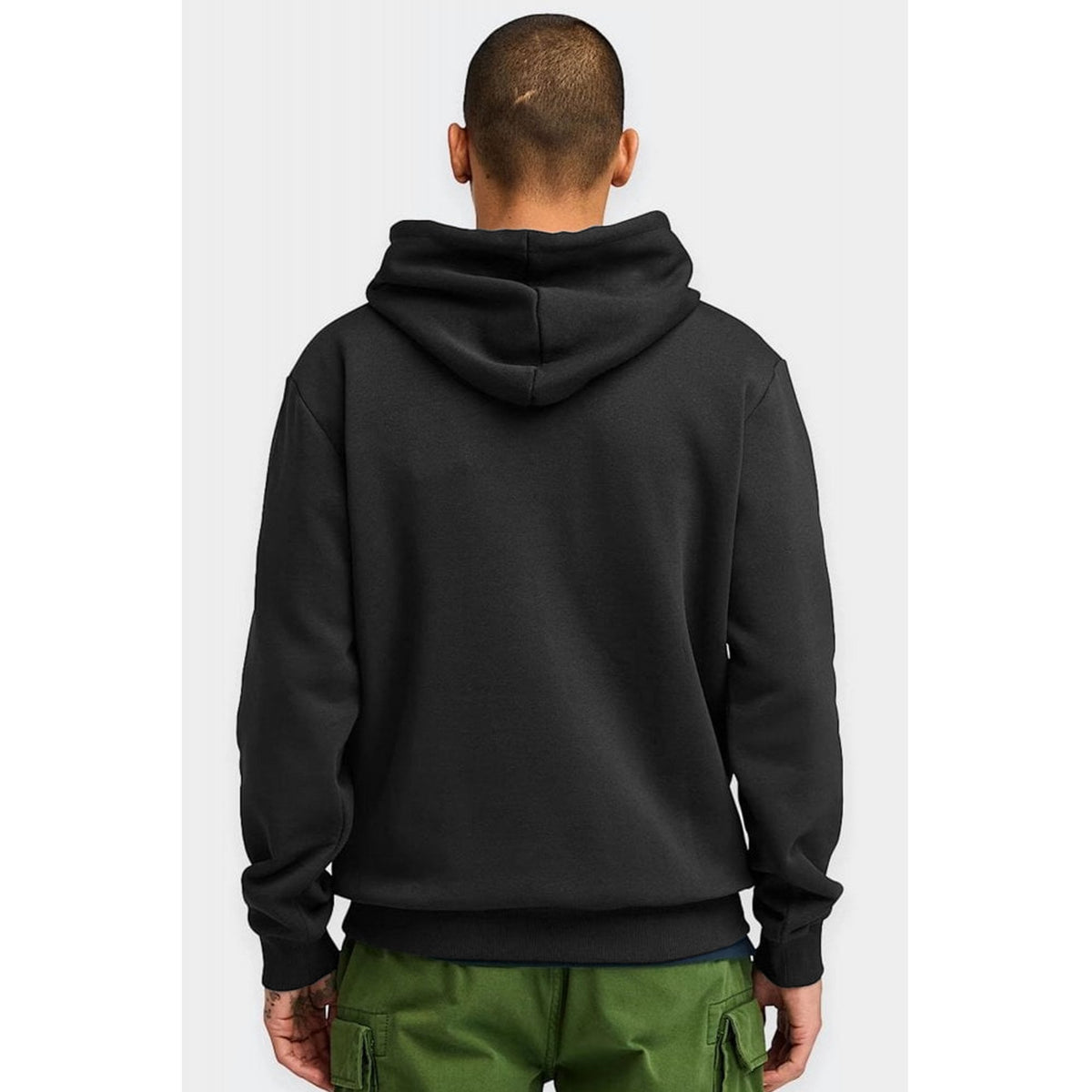 Timberland TBC0YHB6 Heritage Established 1973 Linear Logo Overhead Hood Top - Dark Grey