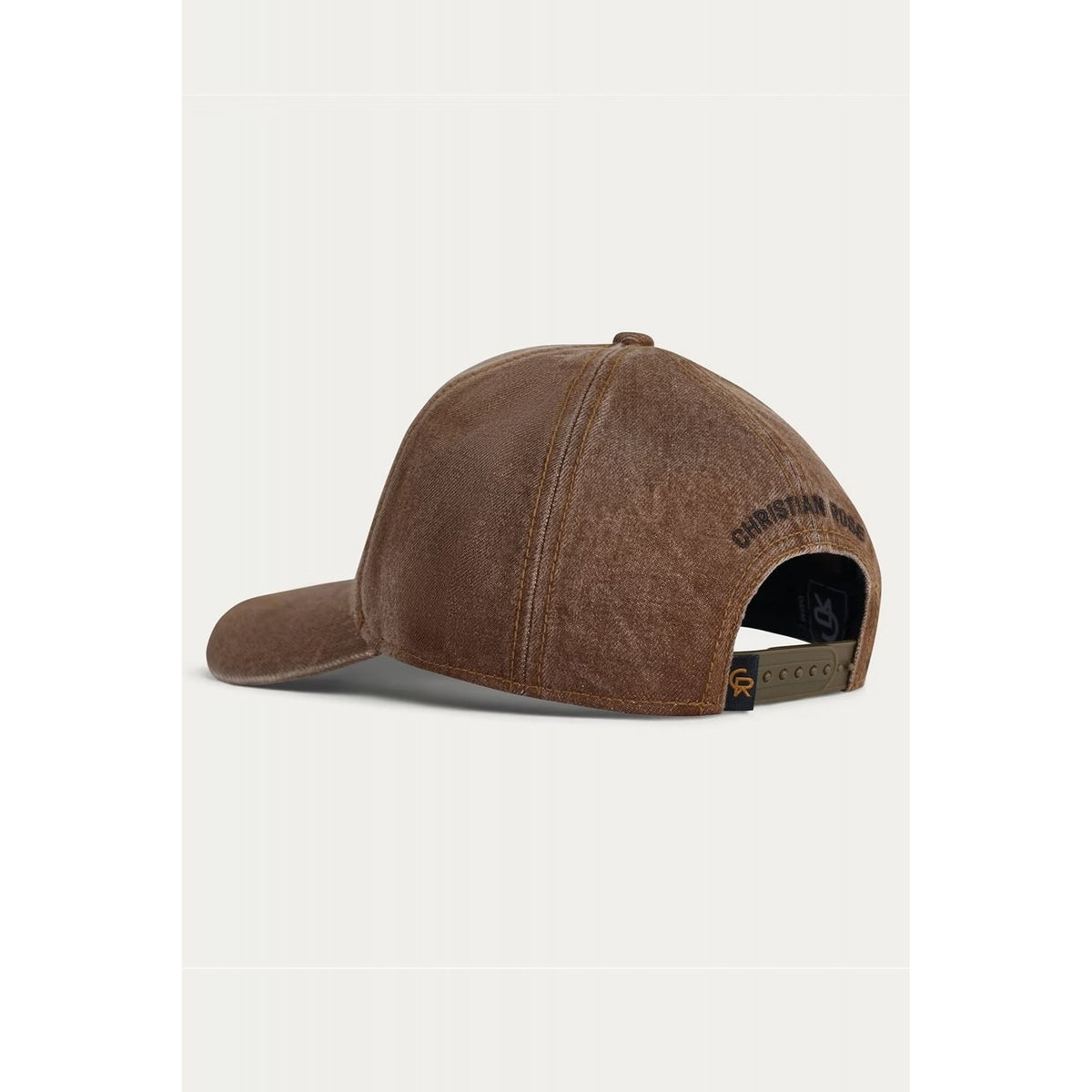 Christian Rose | CR066 Distressed Denim Iconic II Snapback Baseball Cap