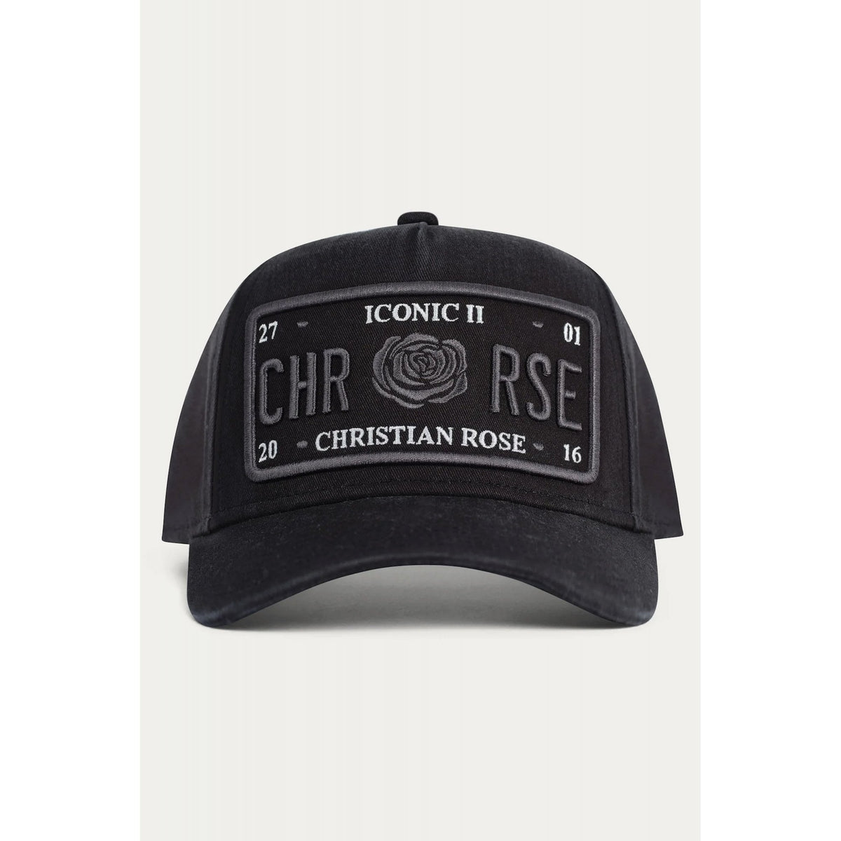 Christian Rose | CR063 Washed Contrast Tonal Iconic II Snapback Baseball Cap