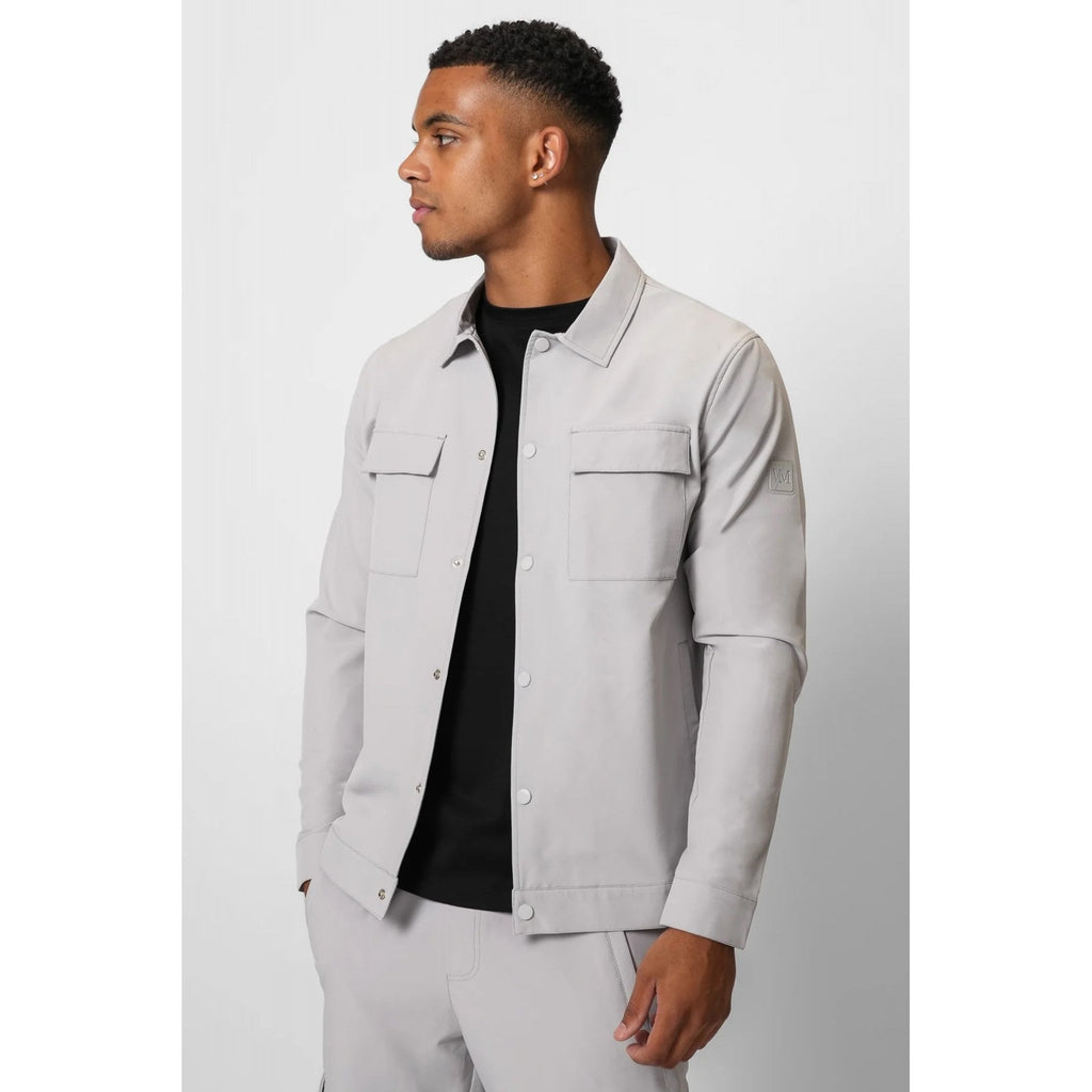 Valere Milano | Luxe VM-305 Collar Lightweight Premium Slim Fit Overshirt