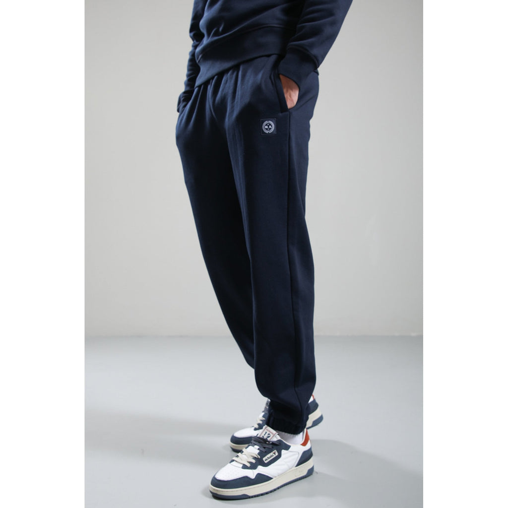 Marshall Artist | 1128 Marchio Siren Woven Badge Jogger - Navy