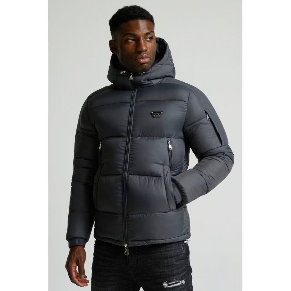 Alessandro Zavetti | AZ Nevori 8510 Short Quilted Puffer Hood Jacket