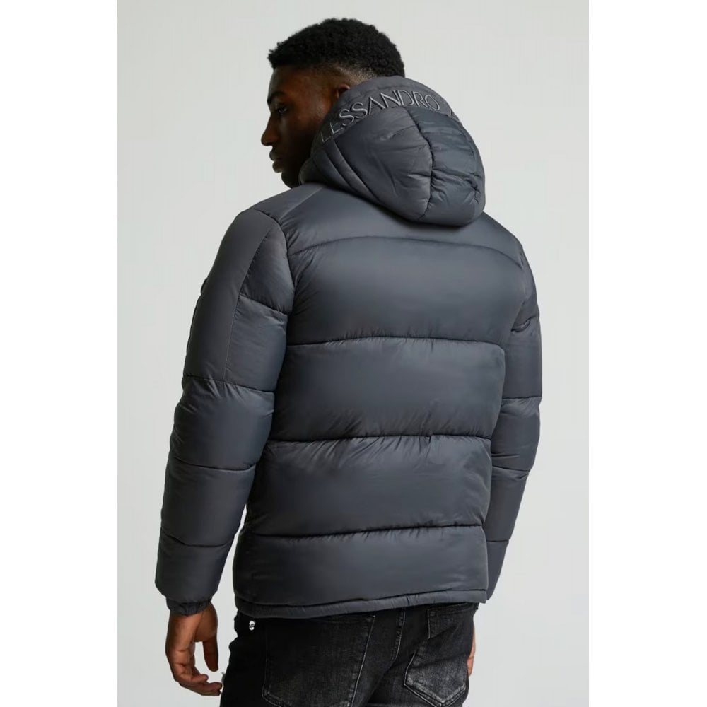 Alessandro Zavetti | AZ Nevori 8510 Short Quilted Puffer Hood Jacket