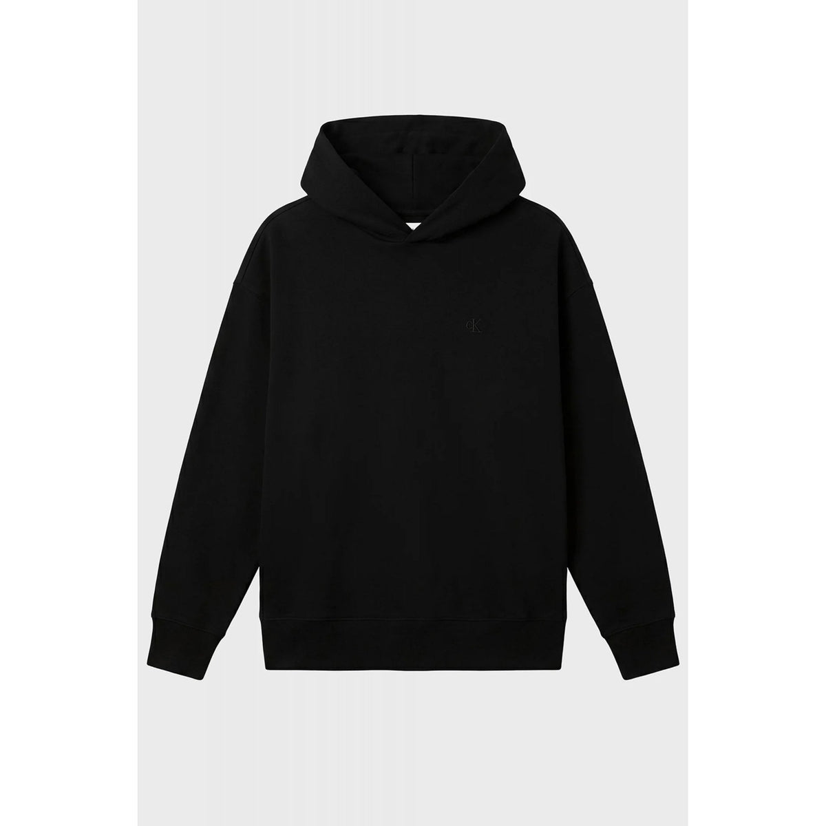 Calvin Klein Jeans | LV04RH208G Embroidery Back Logo Relaxed Fit Overhead Hood Top - Black
