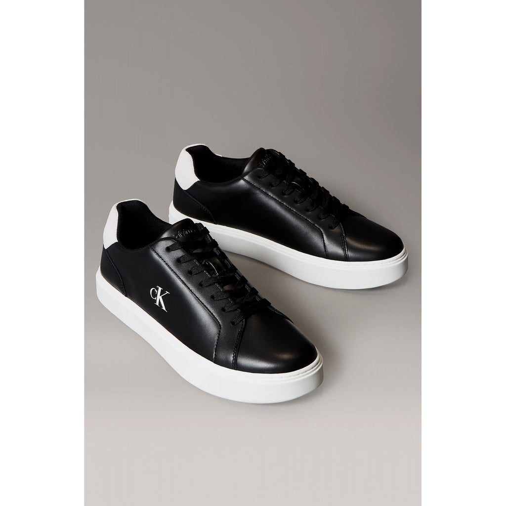 Calvin Klein Jeans | YM0YM01435 Classic Cupsole Lace-up Leather Signature Trainers