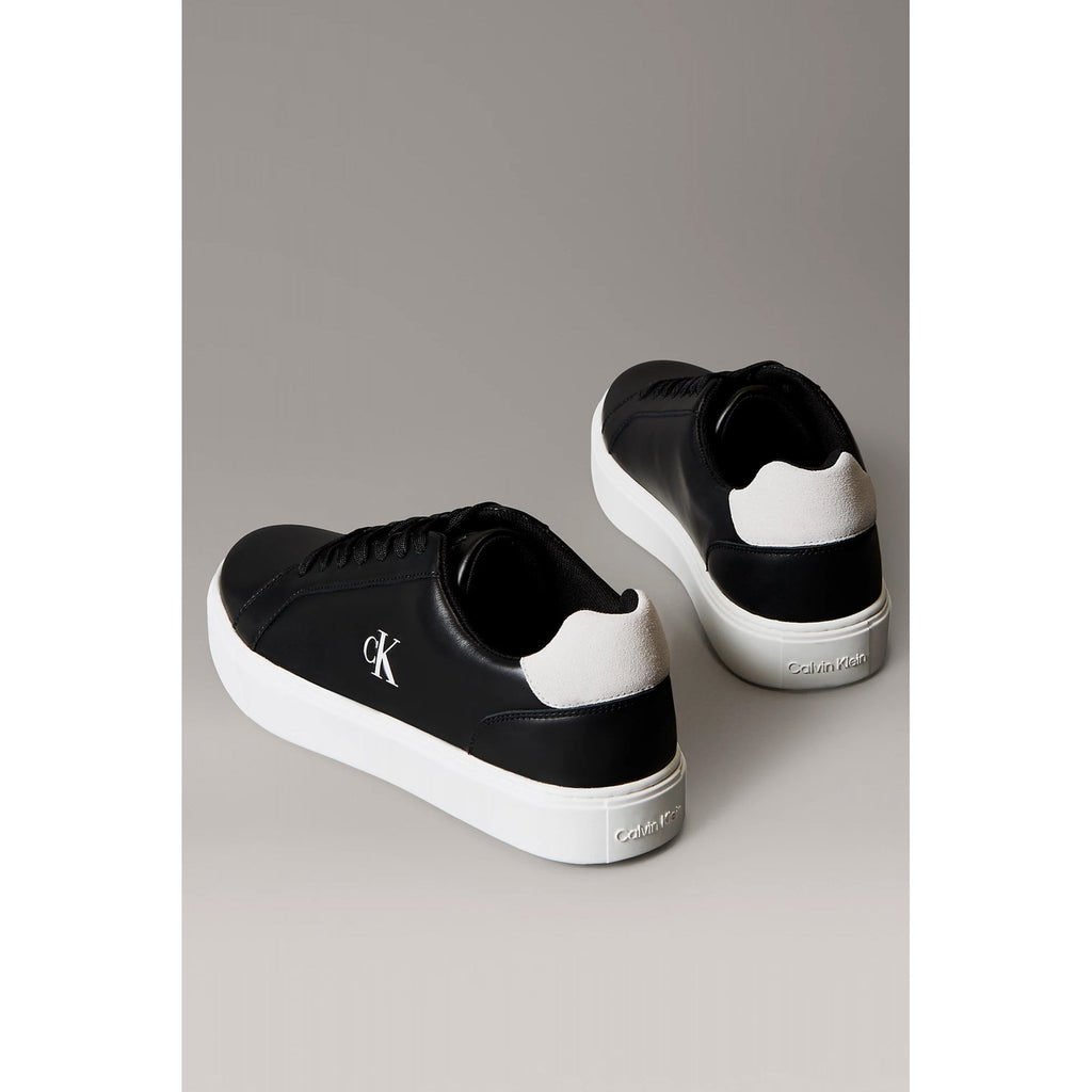 Calvin Klein Jeans | YM0YM01435 Classic Cupsole Lace-up Leather Signature Trainers