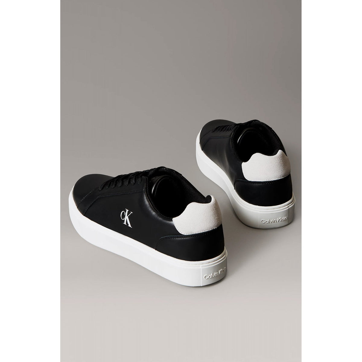 Calvin Klein Jeans | YM0YM01435 Classic Cupsole Lace-up Leather Signature Trainers
