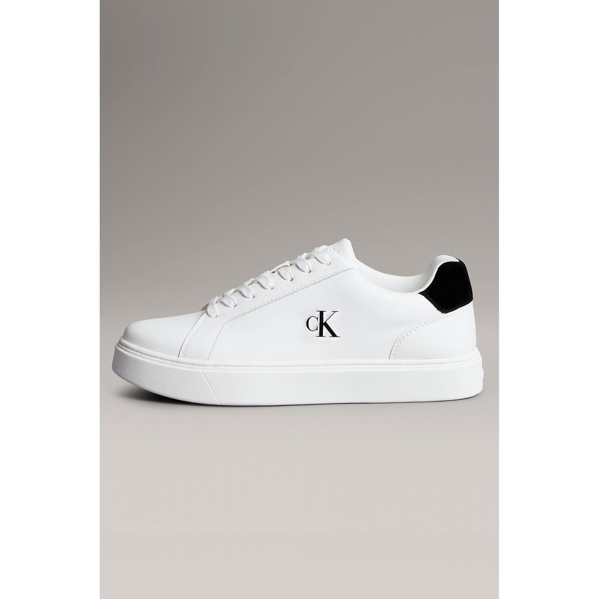 Calvin Klein Jeans | YM0YM01435 Classic Cupsole Lace-up Leather Signature Trainers
