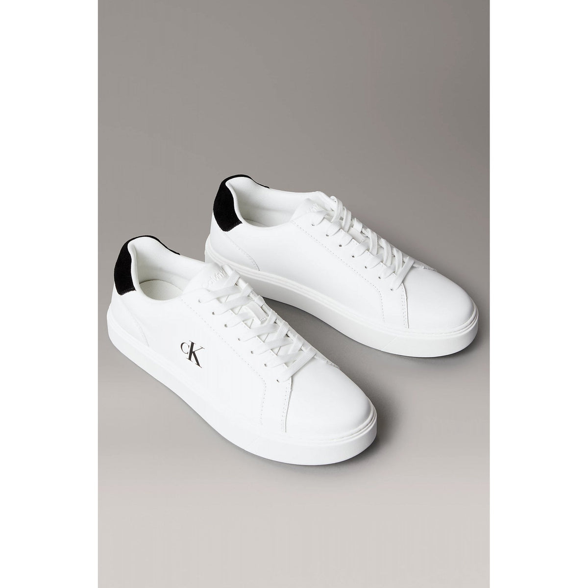 Calvin Klein Jeans | YM0YM01435 Classic Cupsole Lace-up Leather Signature Trainers