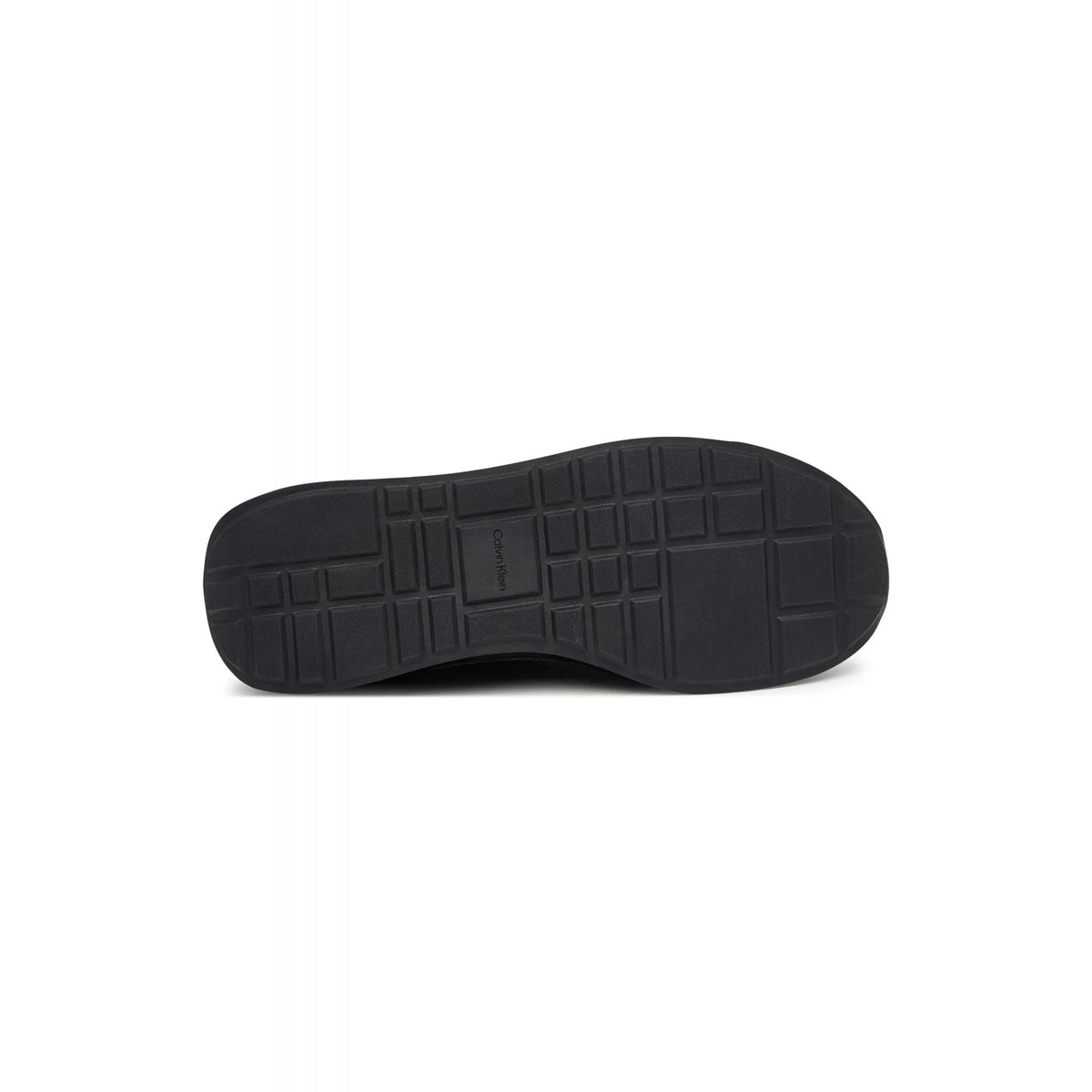 Calvin Klein Jeans | HM0HM02305 Retro Runner Lace-up Suede Leather Combo Trainers - Black/Black