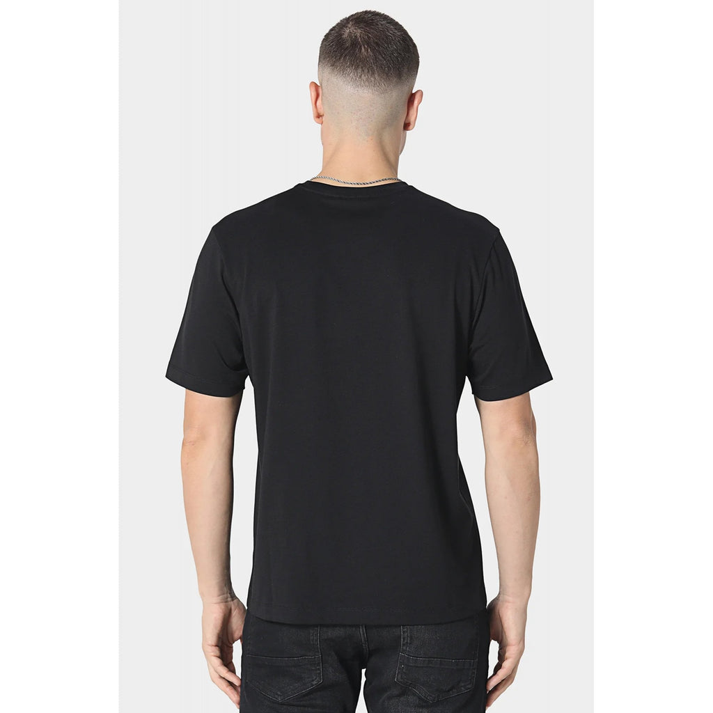 Police Xandrel 1422 Contrast Embroidered Textured Logo Half Sleeve T-Shirt