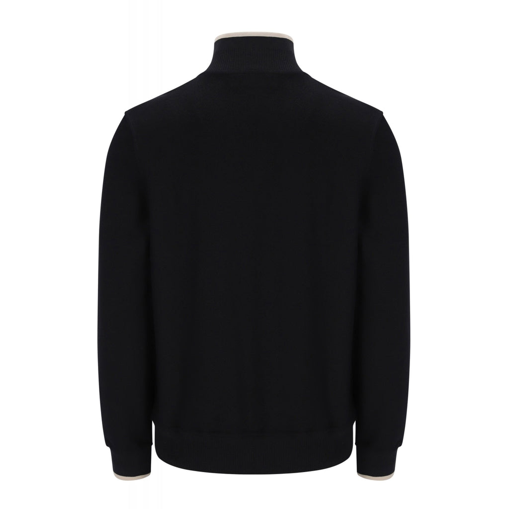 Sergio Tacchini | Guilo 1312 Retro Chest Pocket Full Zip Funnel Neck Track Top