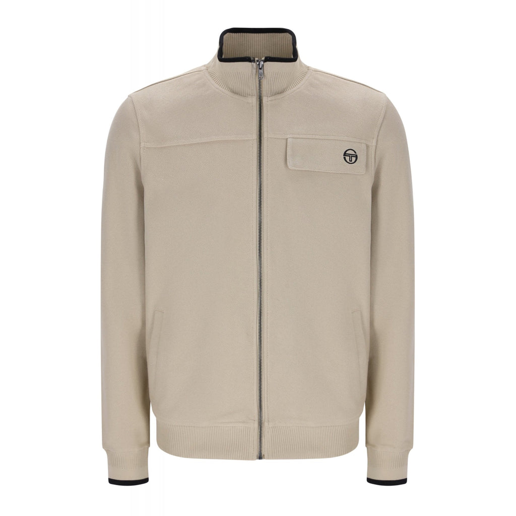 Sergio Tacchini | Guilo 1312 Retro Chest Pocket Full Zip Funnel Neck Track Top