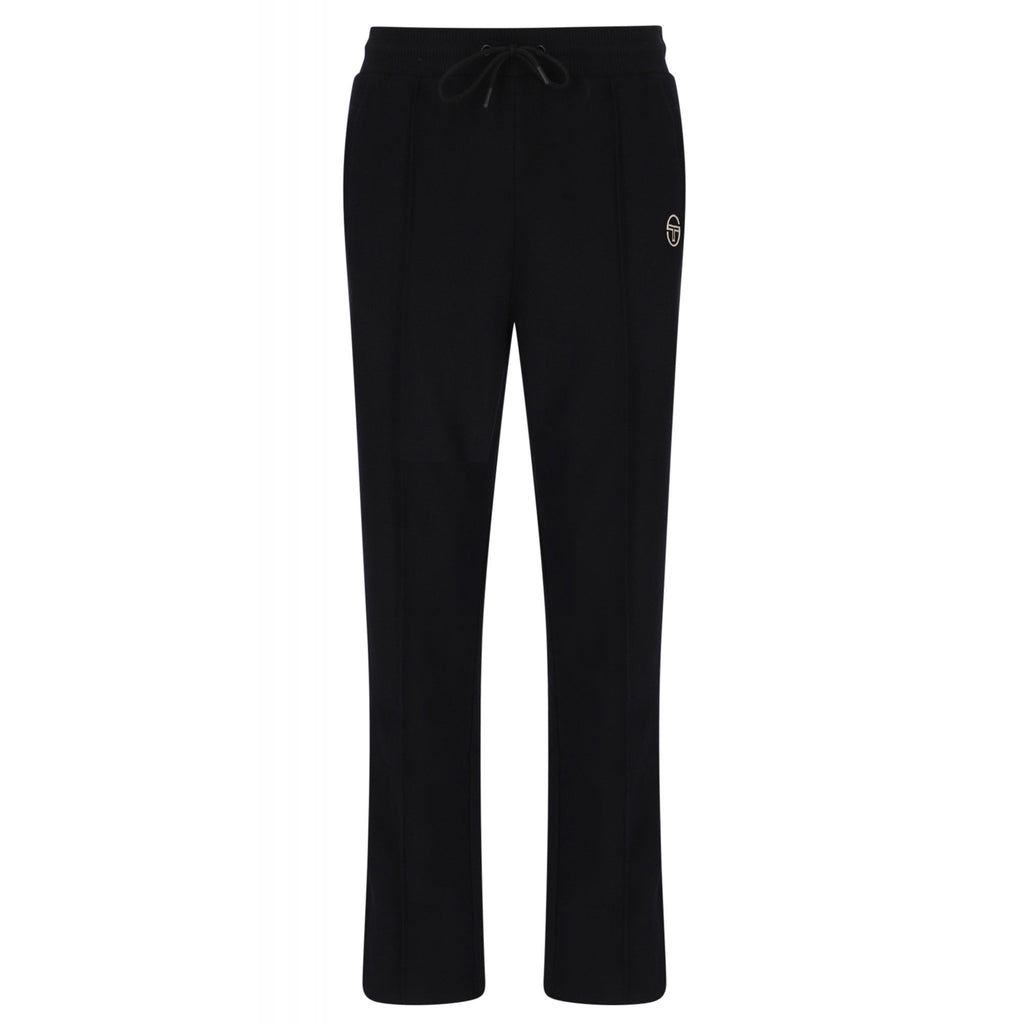 Sergio Tacchini | Guilo 1313-160 Retro Centre Seam Track Pants Jogger - Black