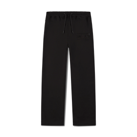 Christian Rose | 002-O Iconic II Crystal Rhinestone Design Relaxed Straight-Leg Jogger
