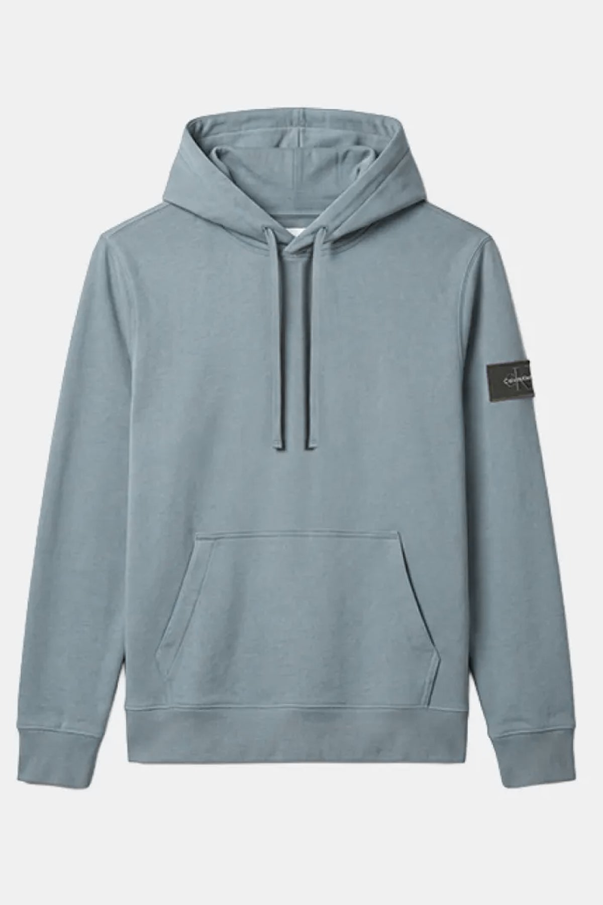 Calvin Klein Jeans | LV04RJ201G Badge Logo Overhead Hood Top - Steel Grey