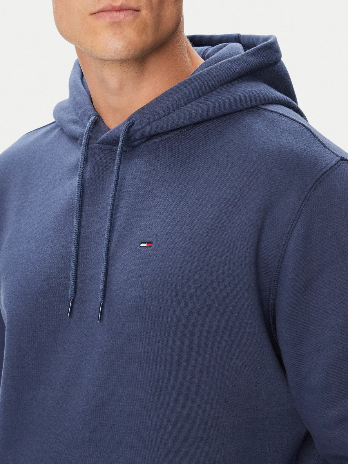 Tommy Jeans | DM20742 Regular Core Small Flag Logo Fleece Overhead Hood Top