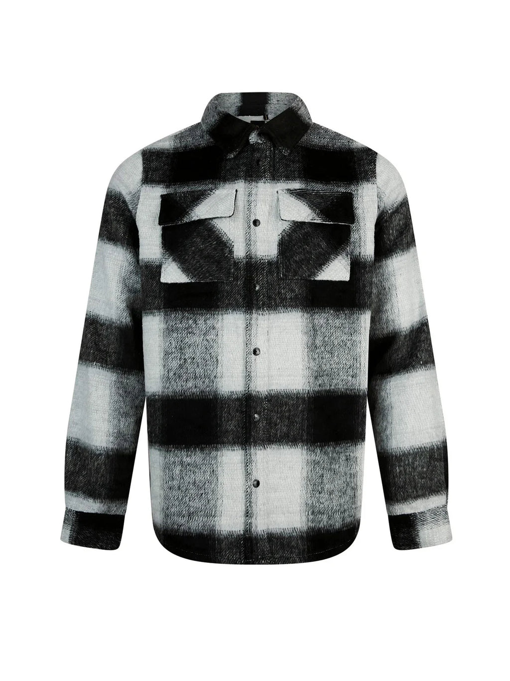 Luke | M780950 Ettrick 0950 Buttoned Down Snap Stud Premium Overshirt