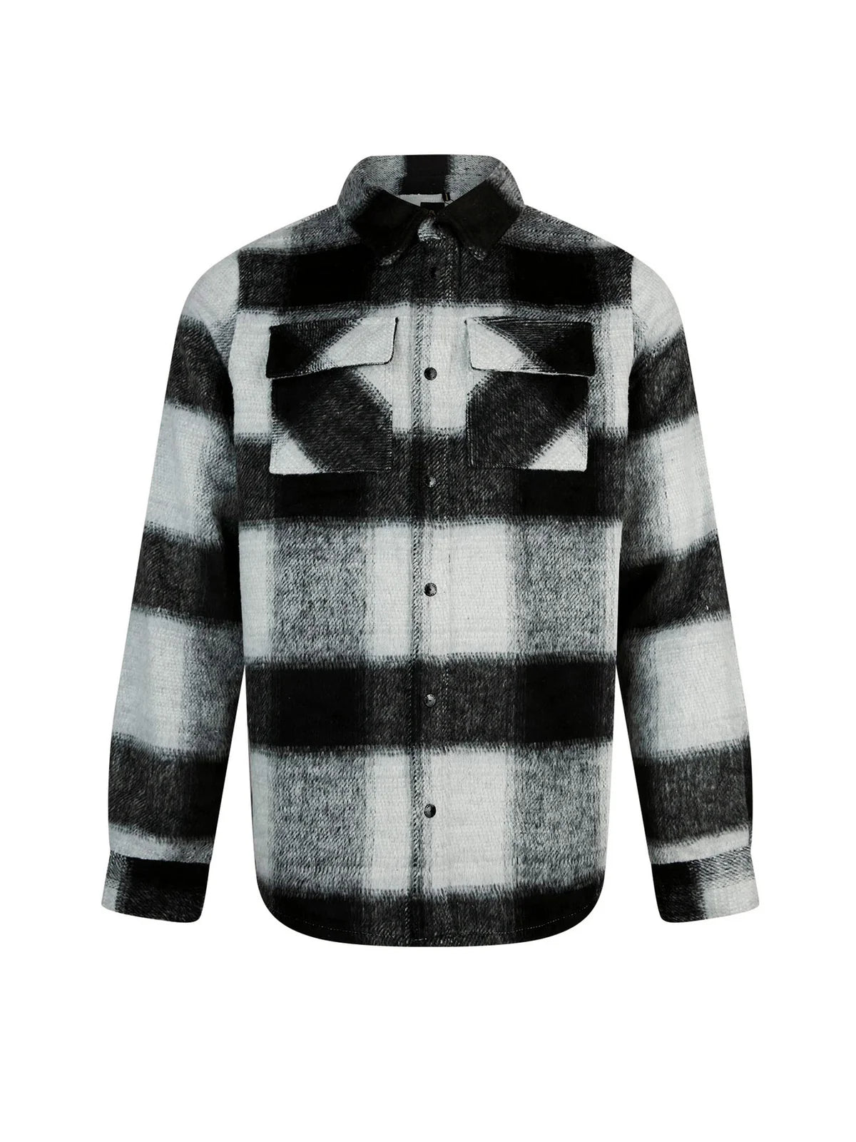 Luke | M780950 Ettrick 0950 Buttoned Down Snap Stud Premium Overshirt