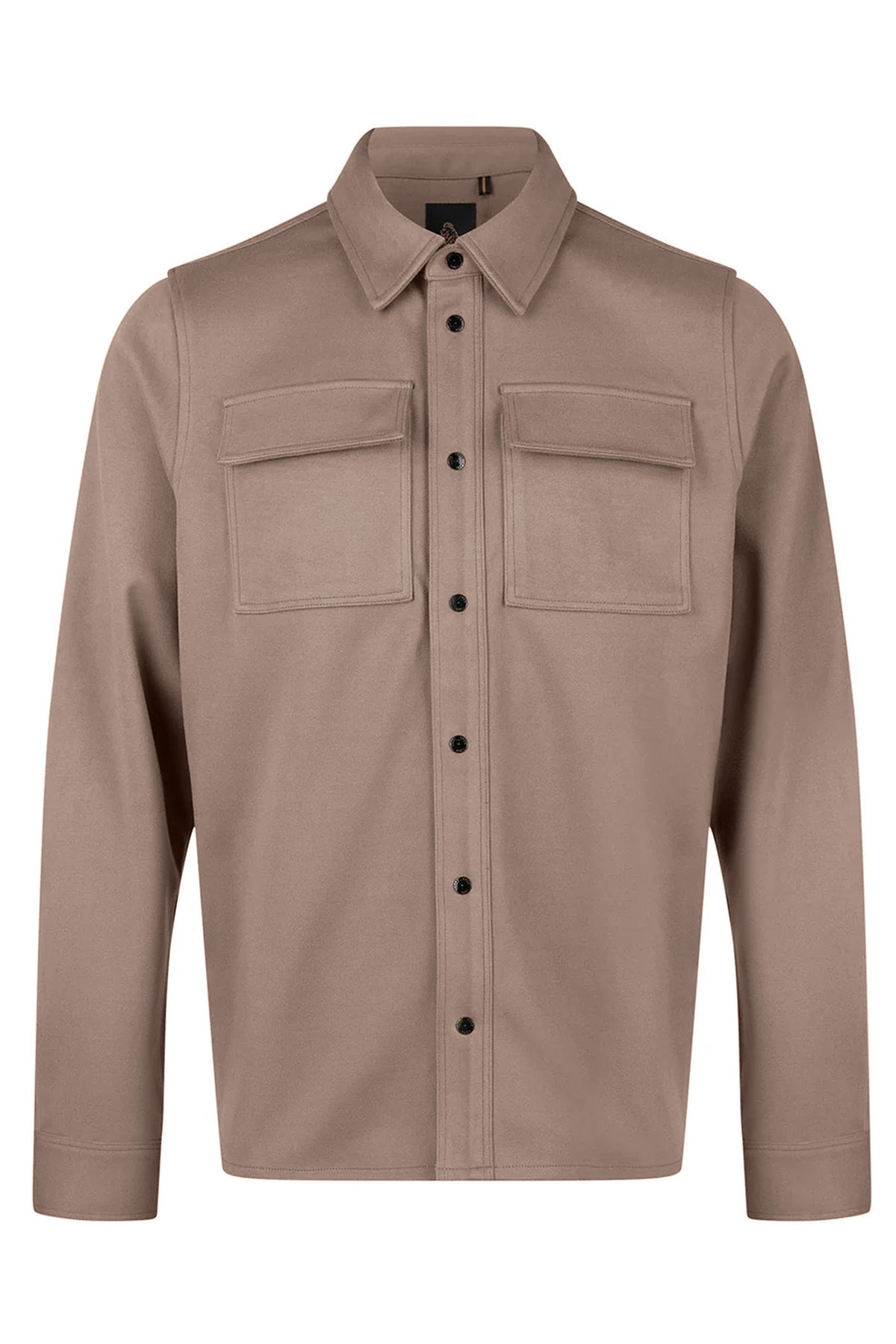 Luke | M780950 Ettrick 0950 Buttoned Down Snap Stud Premium Overshirt