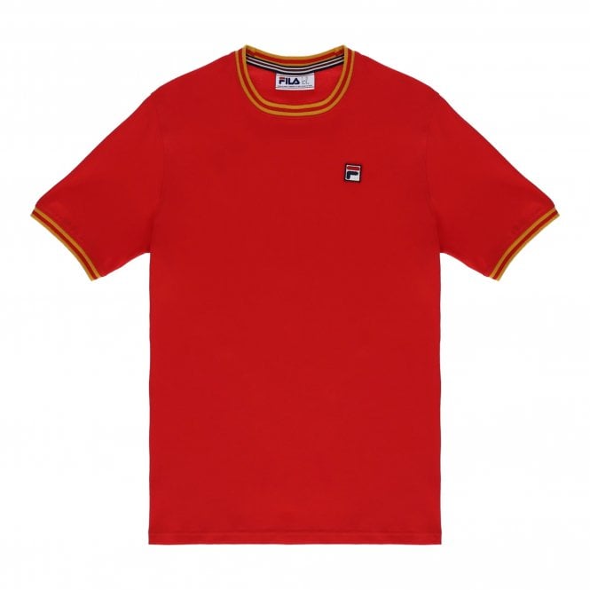 Fila  Vintage Flank MEF001 360 Essential Ringer Half Sleeve T-Shirt