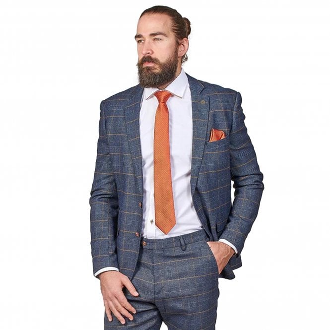 Marc Darcy  | Jenson Check Three Piece Suit