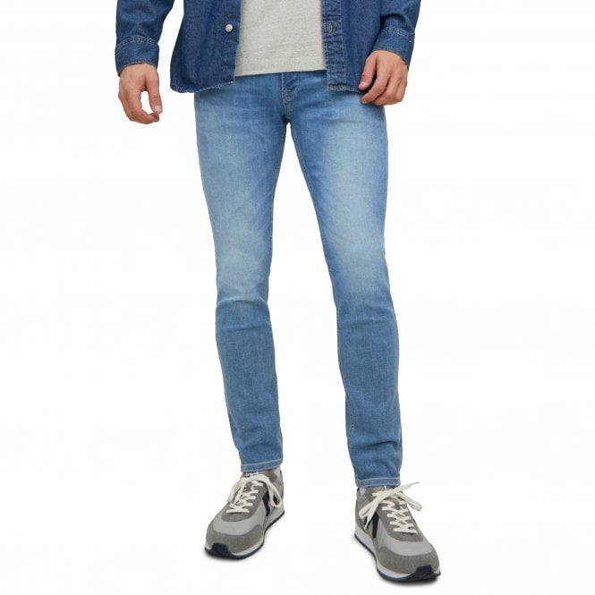 Jack Jones  4986 Liam Original Skinny Fit Denim Jean - Blue Wash