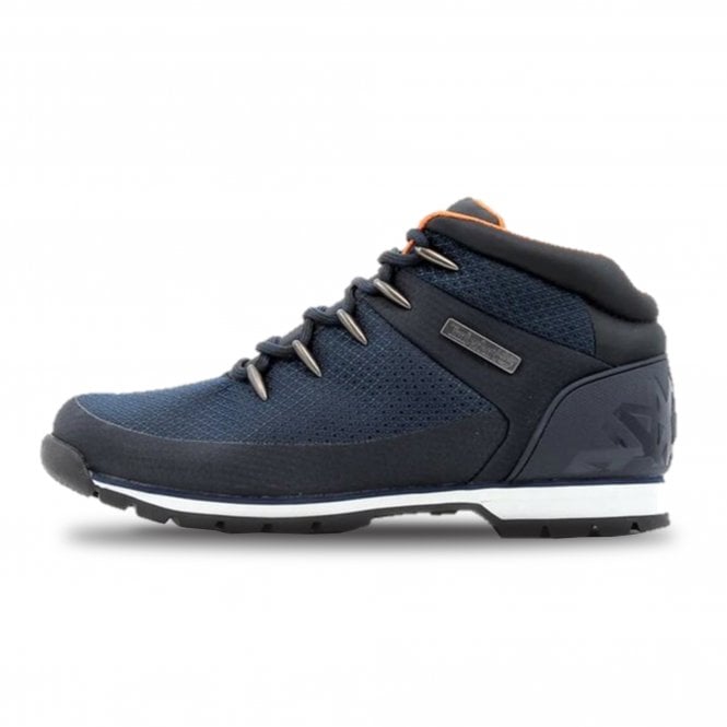 Timberland  TB0A1QKA Sprint Trekker Mid Hiker Waterproof Mesh Boot - Navy