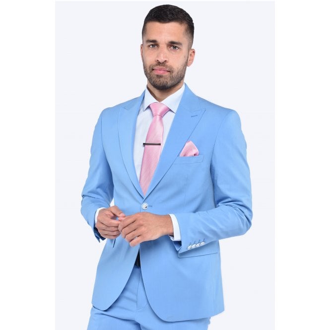 CB Tailor Made CB Miami Tailored Slim Fit Plain Summer Blazer