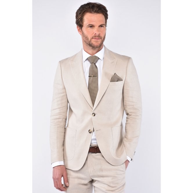 CB Tailor Made CB Bahama Tailored Slim Fit Linen 2 Piece Suit