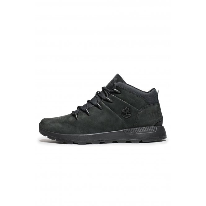Timberland  TB0A1YN5 Euro Sprint Trekker Mid Hiker Suede Boot - Black/Black