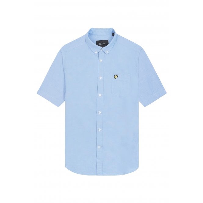 Lyle & Scott  | SW2004V Lightweight Oxford Cotton Short Sleeve Shirt