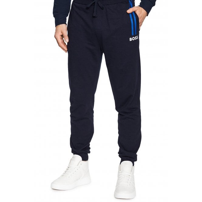 Hugo Boss Boss 50491265 Authentic Stripe Logo Jogger - Navy