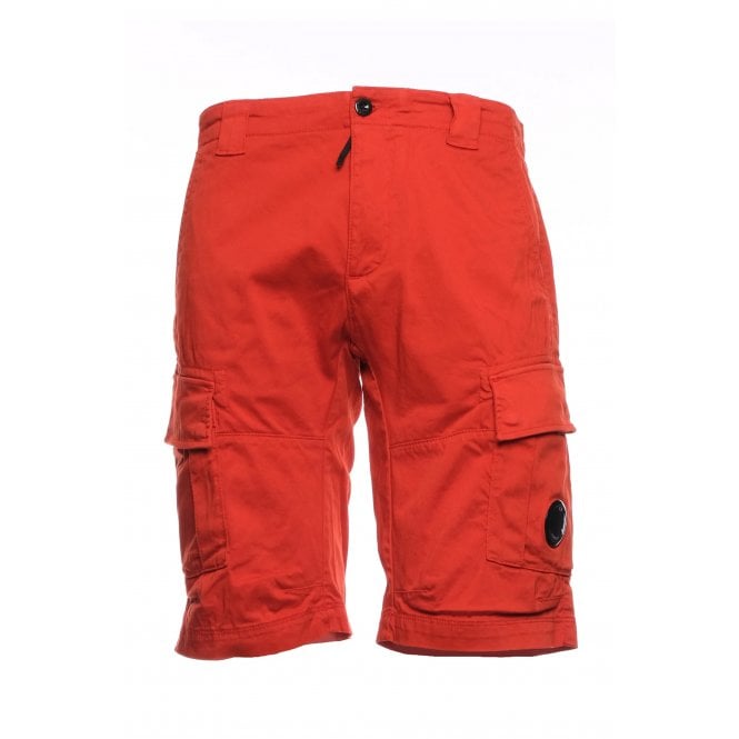 C. P. Company C.P. Company 062A Bermuda Lens Cargo Sateen Stretch Short