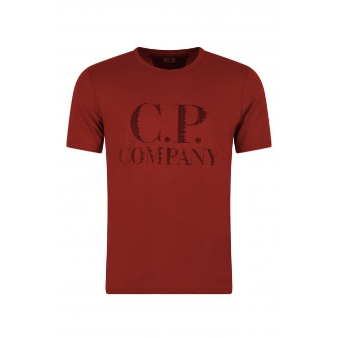 C. P. Company C.P. Company 14CMTS188A Large Logo In Small Imprint T-Shirt - Russell