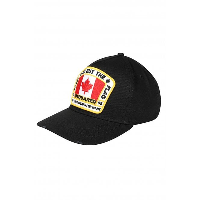 DSQUARED2  | Canada Patch BCM4011 Vintage Baseball Cap