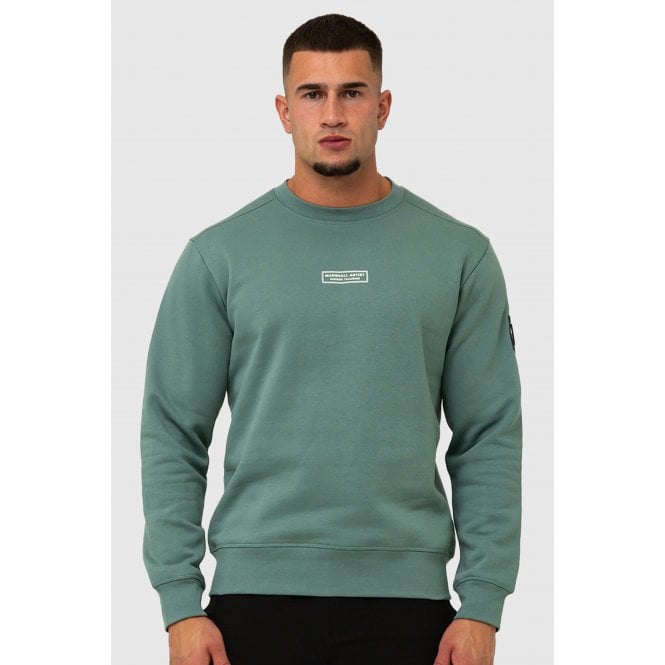 Marshall Artist  | 1007 Siren Sleeve Badge Signature Injection Logo Crew Sweat Top