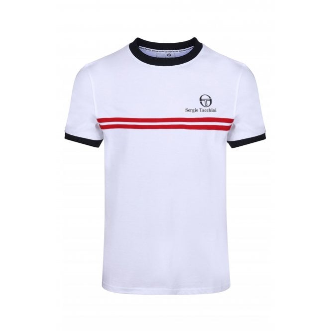Sergio Tacchini  | Supermac 1143-210 Ringer Half Sleeve T-Shirt