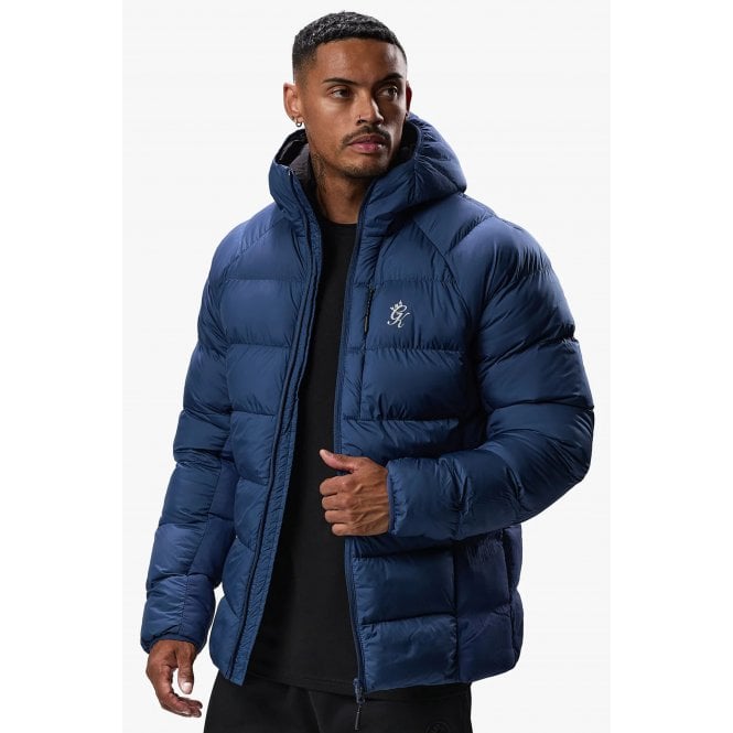 Gym King  Limit Puffer Padded Reflective Logo Lightweight Jacket