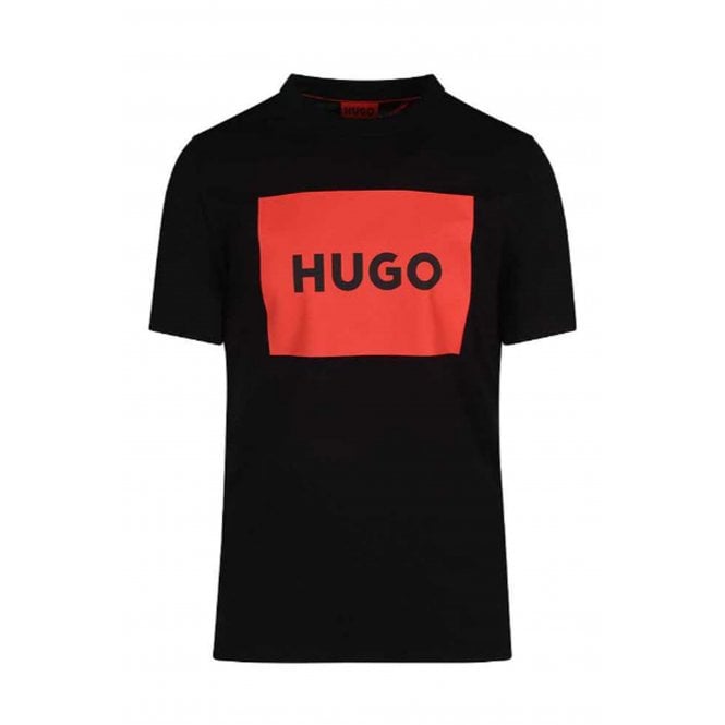 Hugo Boss Boss 50467952 Dulive Box Logo Crew Half Sleeve T-Shirt