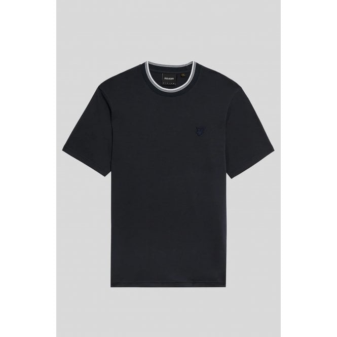 Lyle & Scott  TS2227TON Contrast Tipped Superfine Cotton T-Shirt