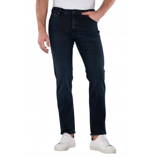 Jack Jones  4713 Clark Premium Straight Fit Stretch Denim Jean - Black