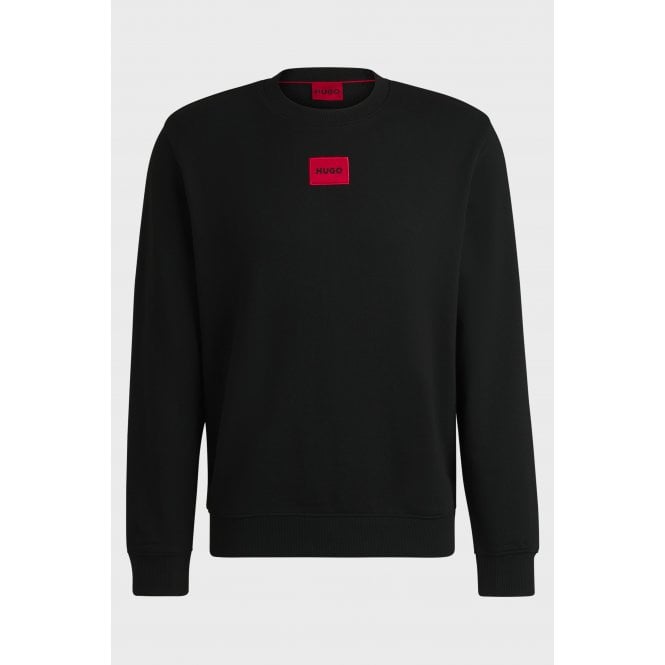 Hugo Boss Boss 50447964 Diragol Small Red Patch Logo Crew Sweat Top